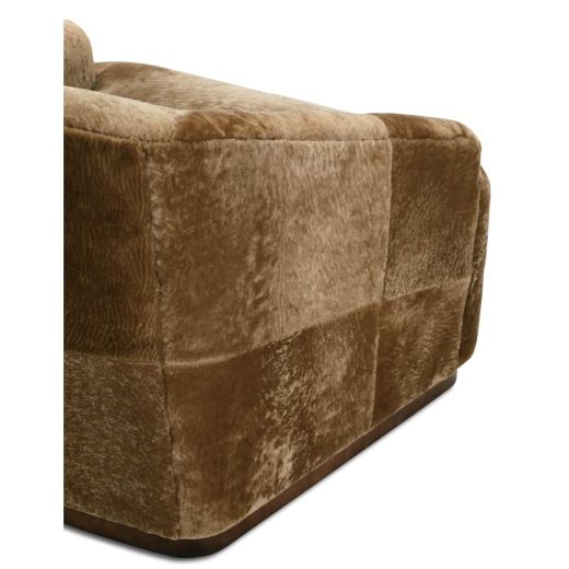 Picture of Shearling Leather Bernie Swivel Chair